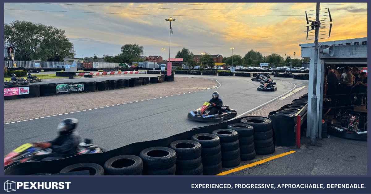 Our Supply Chain Go-Kart Night races to victory for the Pexhurst Charitable Trust