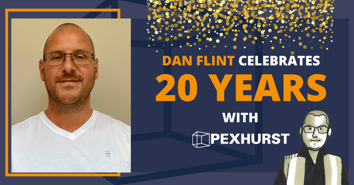 Dan Flint celebrates 20 years at Pexhurst